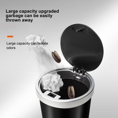 800 ml Auto-Mülleimer mit Deckel, wasserdicht, auslaufsicher, universal, für SUV, LKW, Auto, Mittelkonsole, Müll, Abfall, Mülltonne, Aufbewahrungsbox, Auto-Innenraum