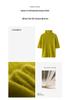 Women's Autumn/Winter Semi-High Neck Cashmere Silk Sweater