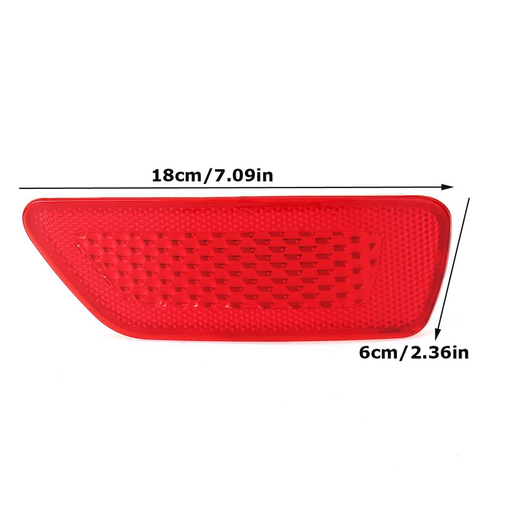 DODGE CHALLENGER 2015-2018 LEFT DRIVER REAR REFLECTOR BUMPER LIGHT LAMP LENS