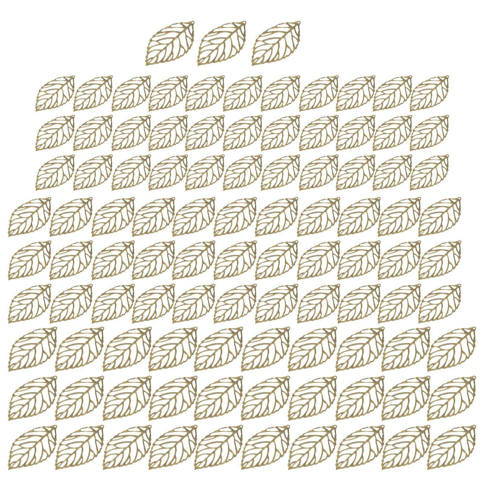 

Упаковка из 100 металлических филигранных листьев-коннекторов. Украшения из металла для поделок. Украшения для упаковки подарков. Железные листья для поделок. армия зеленый