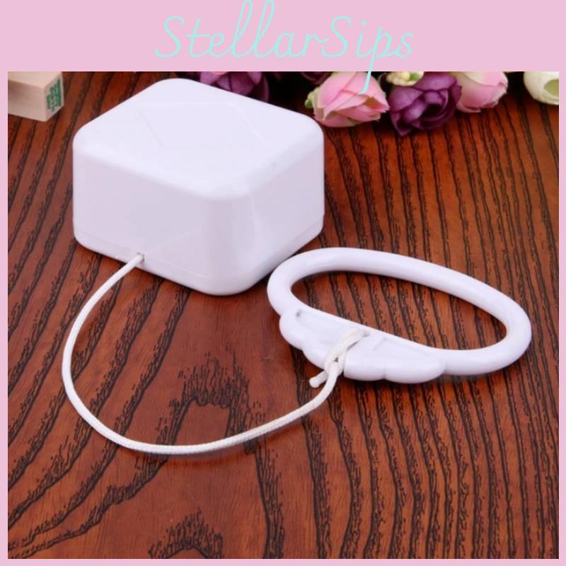 Waterresistant Mechanical Music Box With Gentle Melodies For Baby Nursery Decor