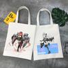 Сумка для покупок Azur Lane, продуктовая сумка Bolsas De Tela Tote Bolsa, сумка для покупок, джутовая сумка-тоут из ткани на заказ