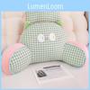 Bedhead Cushion Dopamine Grid Cat Cute Expression Design Pillow Tatami Backrest