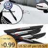 For VOLKSWAGEN VW 4 stk Bil Kollisjonsbeskyttende Støtfangerlister Dørsidekant Beskyttende Dekaler For Volkswagen VW R Line Polo Jetta M