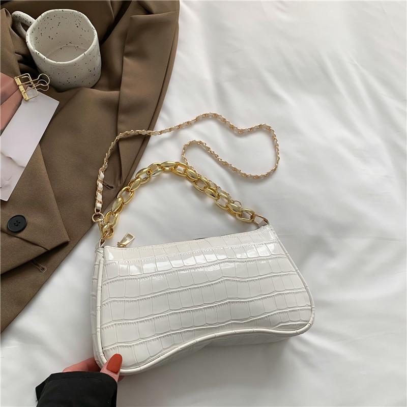 Trendy Black Pu Crossbody Bag 2023 Fashionable Small Square Shoulder Bag For Women
