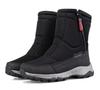 Scarpe Invernali da Uomo Impermeabili Stivali da Uomo Caldi in Peluche Stivali da Neve da Coppia Outdoor Antiscivolo Stivali da Trekking Stivaletti da Lavoro da Uomo