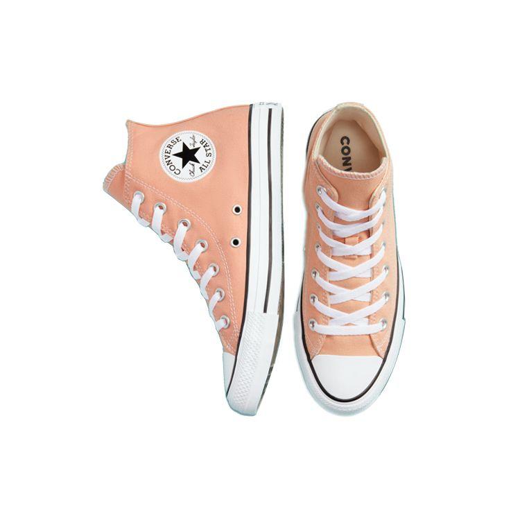Converse Chuck Taylor All Star High Top Orange Comfortable Fashion Canvas Shoes Unisex Sneakers 169153F
