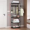 Multi-Functional Movable Triangle Coat Rack – Easy Assembly, In Stock