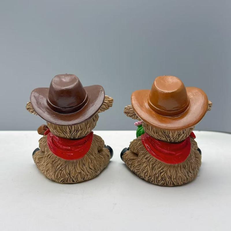 1/2pcs Cowboy Ornaments Home Decoration Ornaments Desktop Ornaments Suitable for Home Decoration Gifts for Music Lovers
