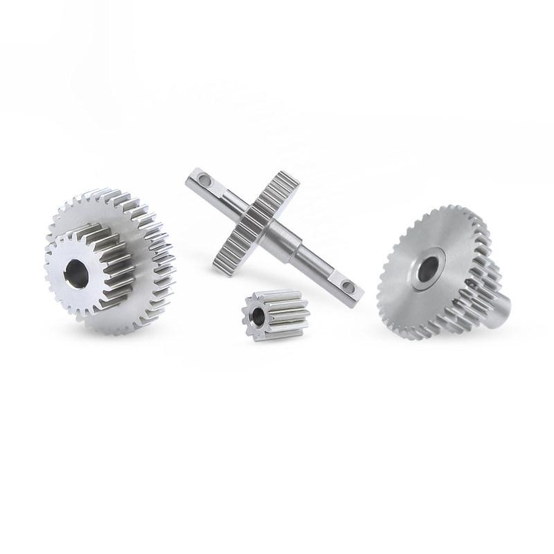 Stainless Steel TRX4M Overdrive Underdrive Transmission Gear Pinion Set for 1/18 RC Crawler Car TRX4-M Upgrade Parts