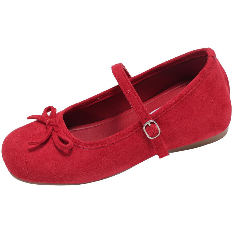 

Повседневные туфли женские вечерние туфли нежные туфли Мэри Джейн весенние французские туфли на мягкой подошве балетки 35