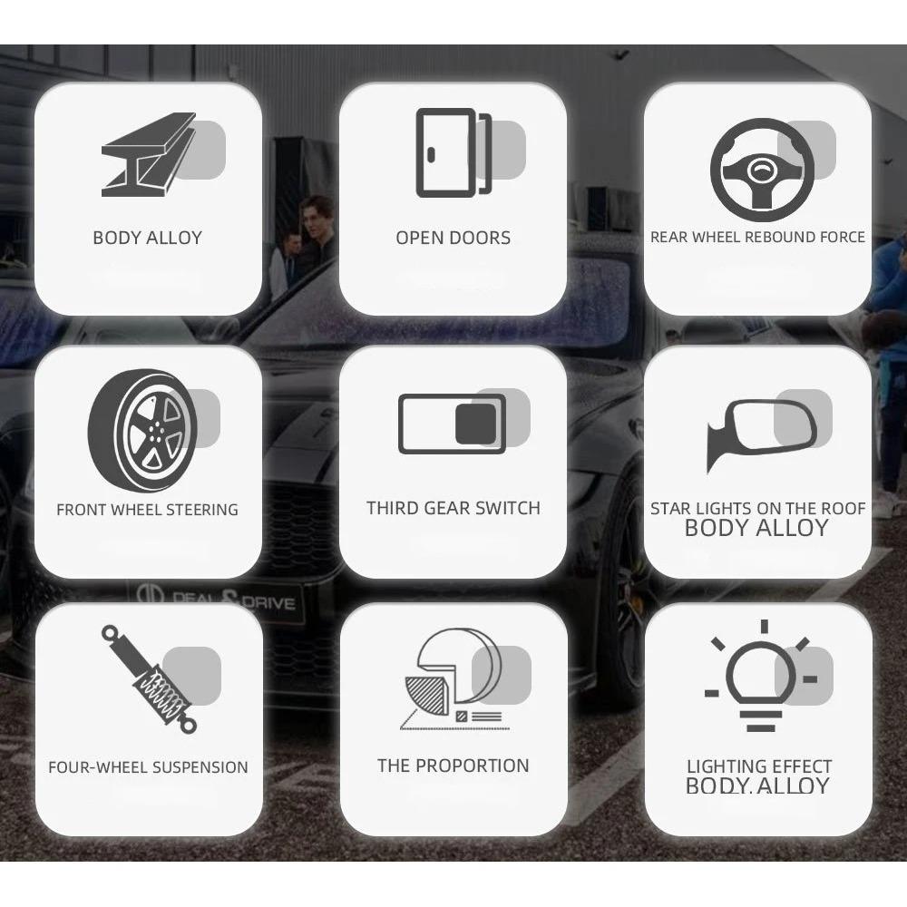 1/18 Jaguar XE SV PROJECT 8 Alloy Sportscar Scale Model Car Diecast Metal Vehicles Simulated Collectibles Childrens Toy Gifts