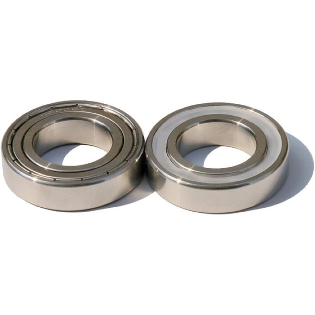 FFOCCO 2pcs 316 Stainless Steel Rust-Proof Thin-Wall Ball Bearing S6900 6901 6902 6903 6904 6905 6906 6907ZZ 2RS (Size : 6901 12x24x6mm)