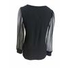 Spring Autumn Women's Solid Color Mesh Lantern Sleeve Slim Fit Long Sleeve Shirt for Leisure Fashion