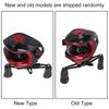 Fishing Reel LK201 Plastic/Aluminum Alloy Black Red Magnetic Brake Standard Right/Left Hand Exquisite Fishing Casting Reel Wheel