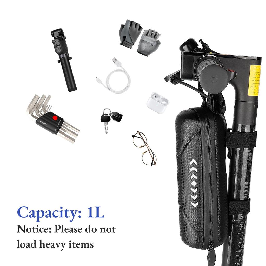 1L Multifunctional Front Scooter Bags Bike Kit Tool Bag