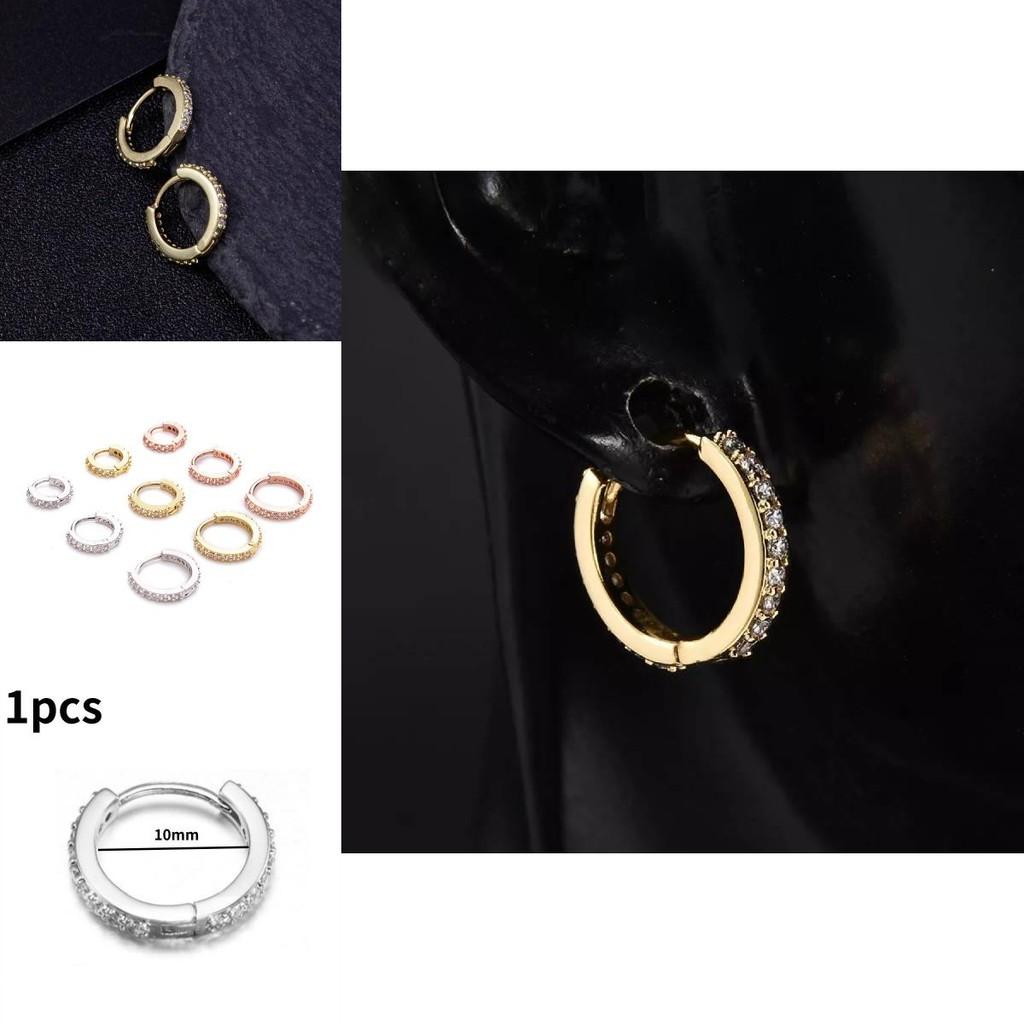 Elegant Geometric Mini Earrings For Women With Sparkling Zirconia And Unique Styles