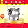 EMR Face Milling Round Nose CNC Tool Holder BT40 R5 Extended Cutter Head