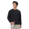 Men's Li-Ning Sweatshirts Men's Black Crew Neck Moderate