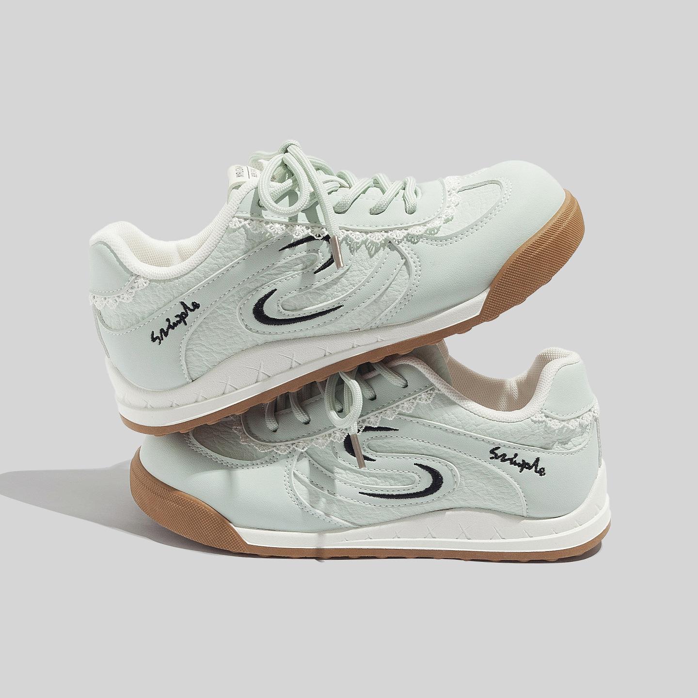 Легкие кроссовки Belle 2026 модные универсальные на шнуровке высококачественные повседневные кеды B2707 35