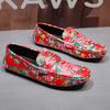Pacecraft Shoes 39-48 Design Chinese Style Northeast Dahua Loafer Single Shoes For Man Cool Comfy Driving Soft Comfortable Boat Shoes Gift