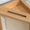 Wooden Adventure Archive Box Transparent Ticket Shadow Box Multifunctional Picture Frame  Friends