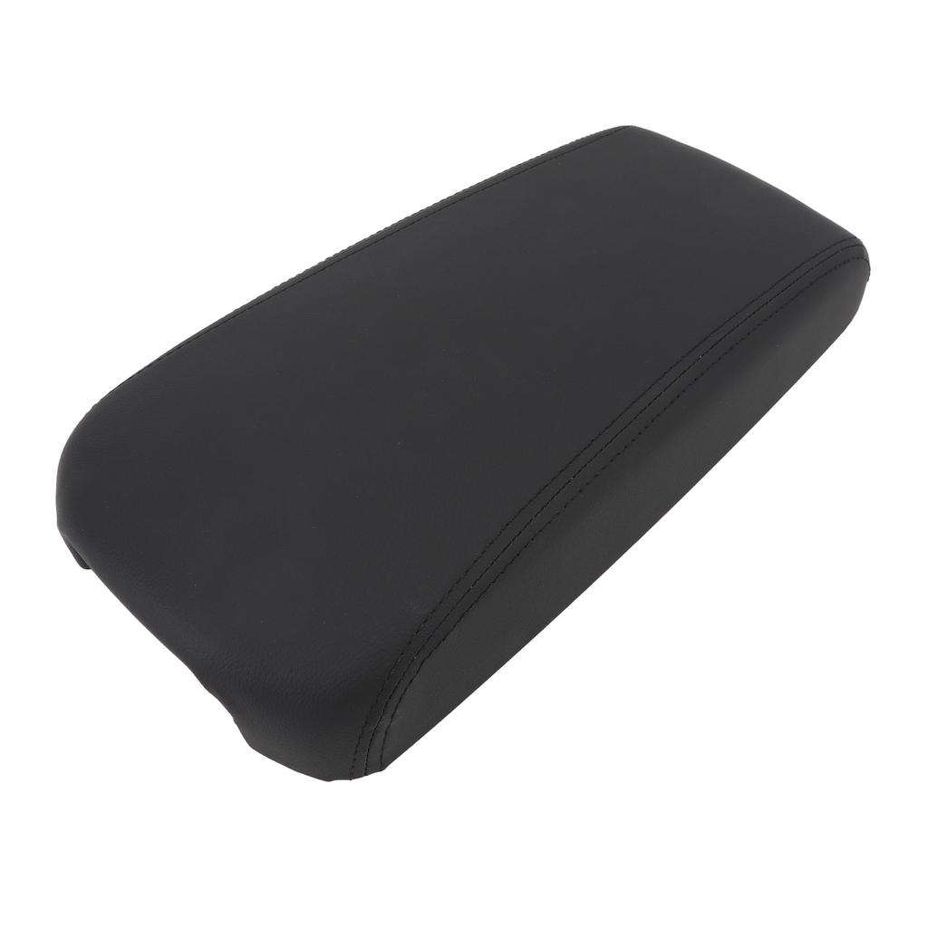 Mittelkonsole Armlehnenabdeckung Komfortstütze PU-Leder Mittelkonsole Abdeckungshaut für Altima 2013-2018 Schwarz
