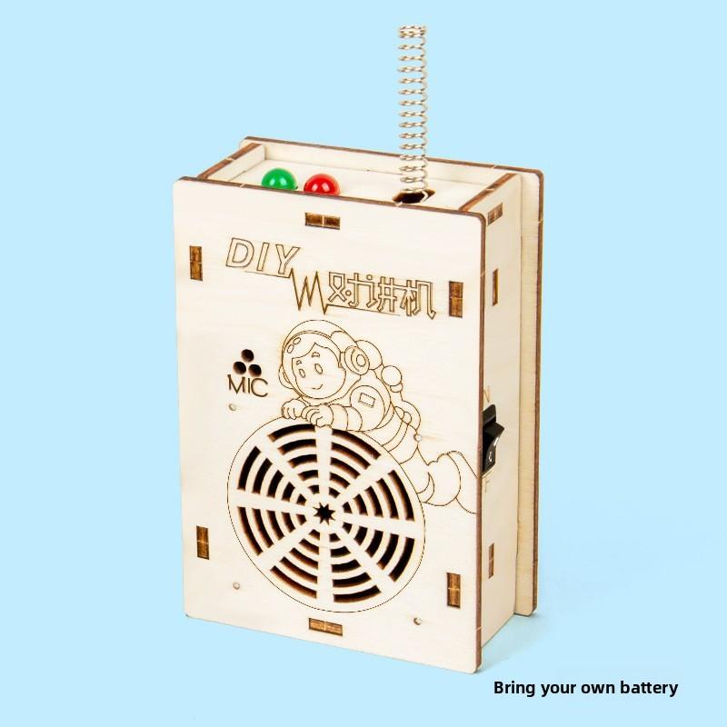 

Diy Science Experiment Walkie Talkie Kit For Students Educational Toy 1 Pc
