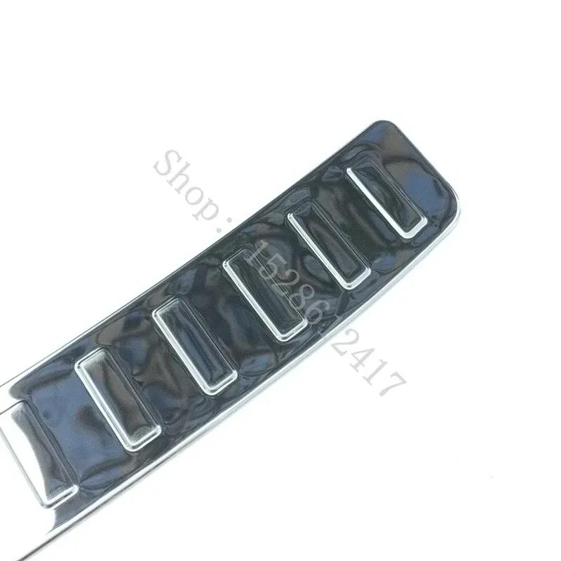 For VW/Volkswagen Tiguan MK2 2017 2018~2024 Stainless Car Door Rear Bumper Protector Sill Trunk Tread Plate Trim Car Styling