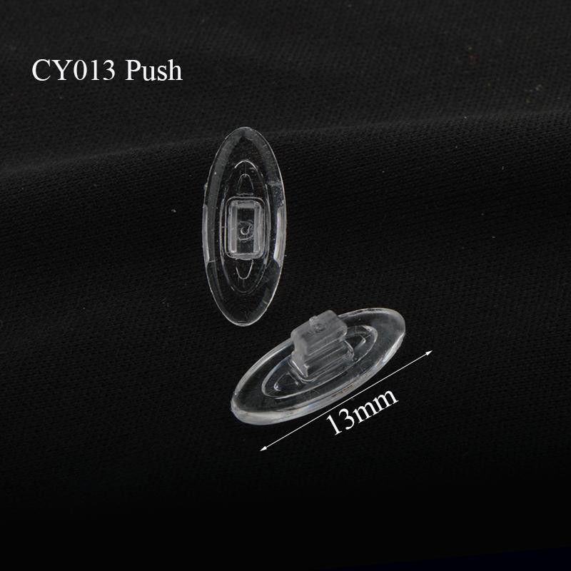 50Pairs(100pcs) Anti Slip Silicone Nose Pads For Eyeglasses Sunglass Glass Spectacles Eyewear