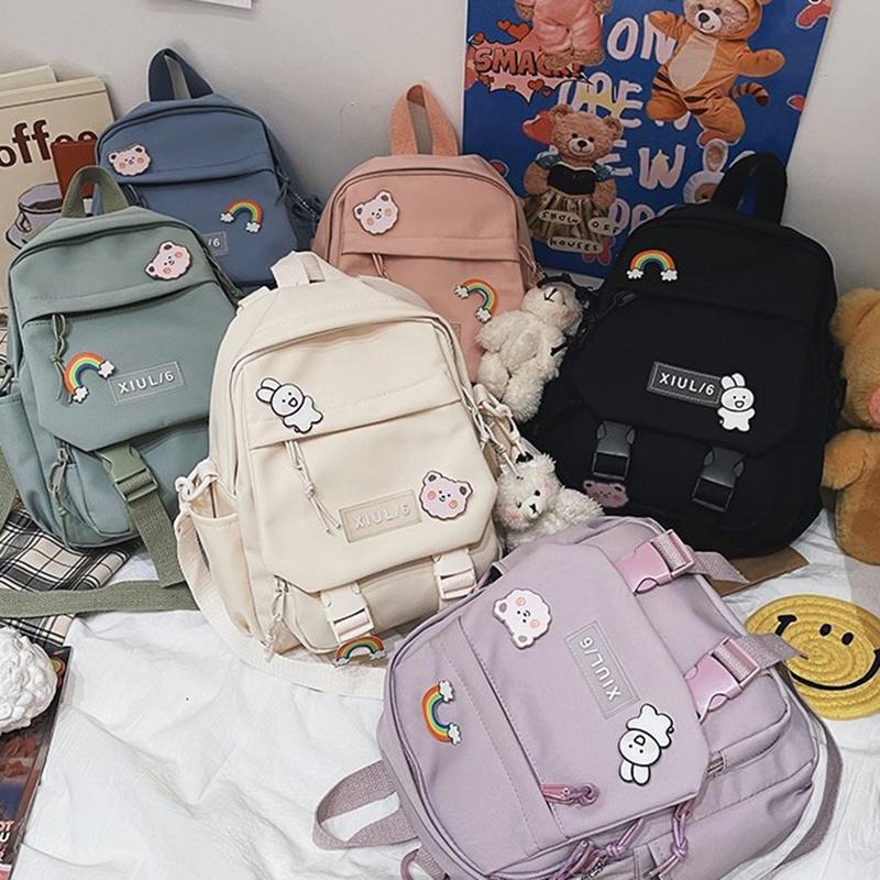 IELGY travel small backpack women messenger bag fashion backpack sweet school bag