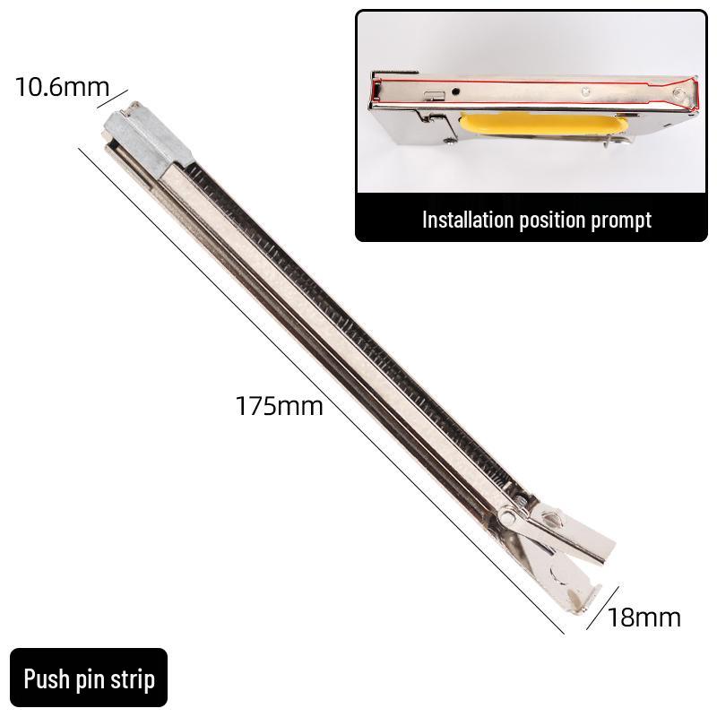 Martin 1008F Manual Brad Nailer with U-Nails for Canvas Stretching & Door Nails