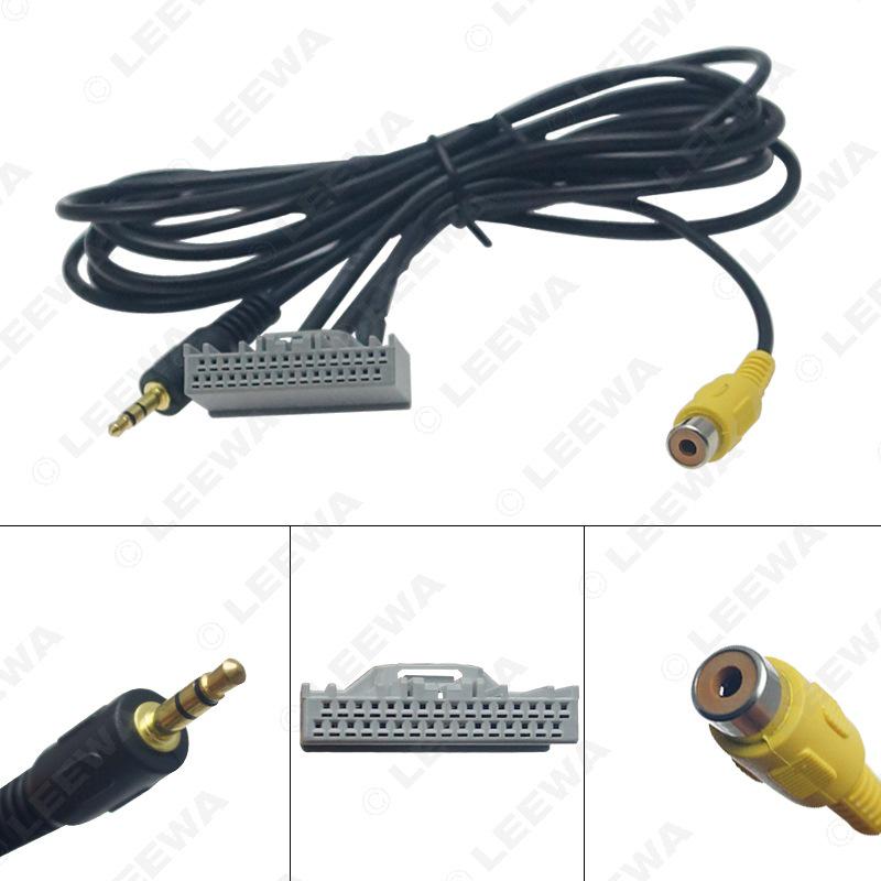 Ligne de vue arrière Honda CRV avec AUX 3,5 mm et microphone