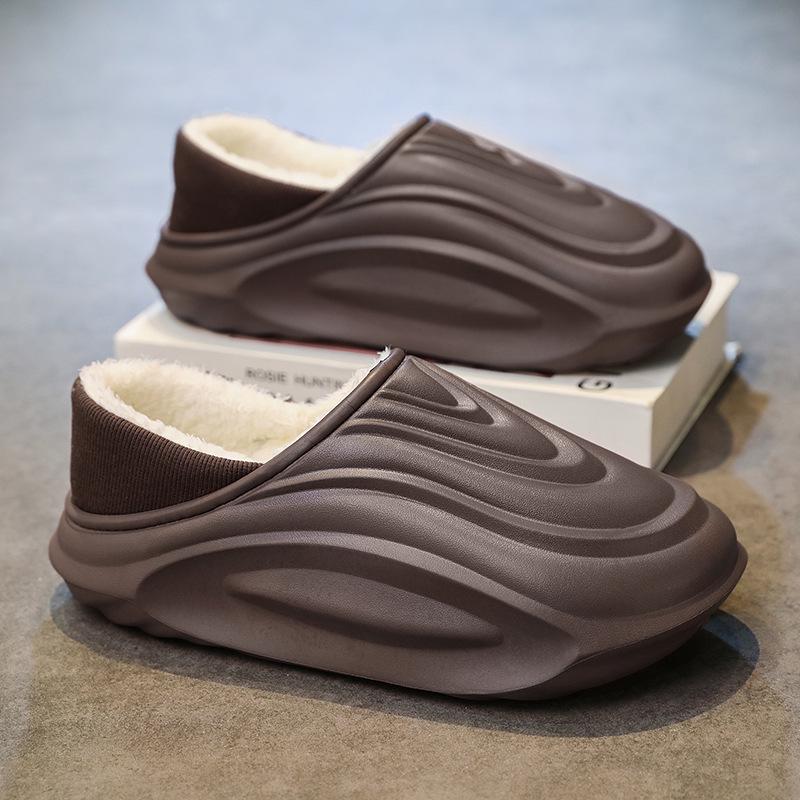 Herr 2025 Vinter Bomullstofflor: Inomhus/Utomhus EVA-sula, Höjdökning, Varm Häl-Täckt Design.