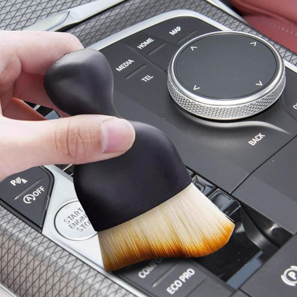 1 Pcs car interior dust cleaning soft brush car cleaning tool Car dust car air outlet cleaning brush keyboard brush