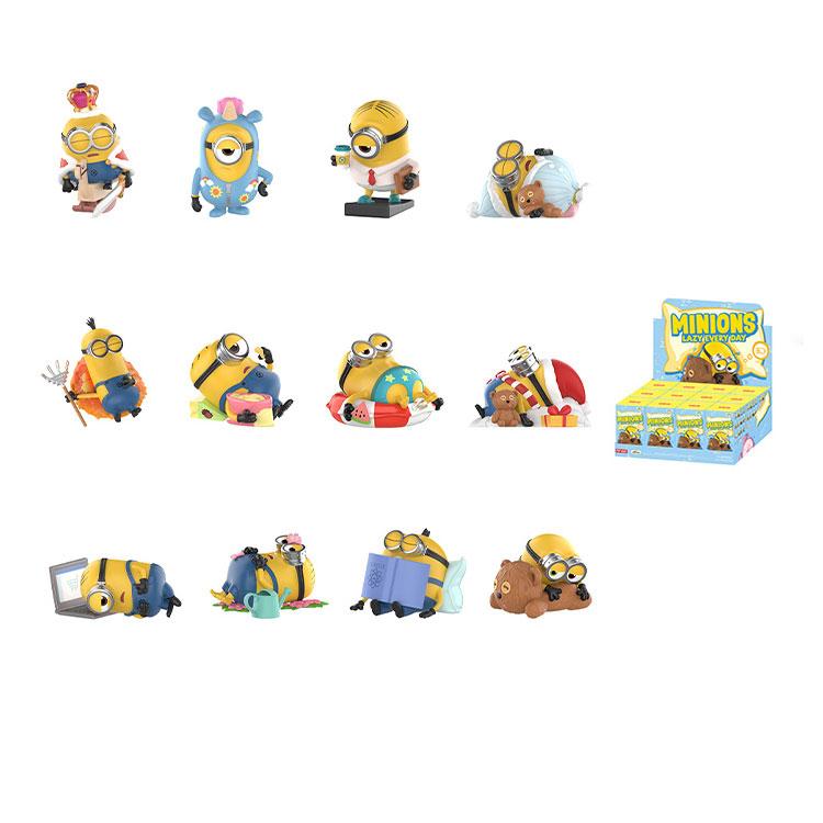 

New POP MART Effortless Every Day Collection Minions Blind Box Products Single Mystery Box/Full Box 12 Pcs PPMT-2411-0105 Single Mystery Box