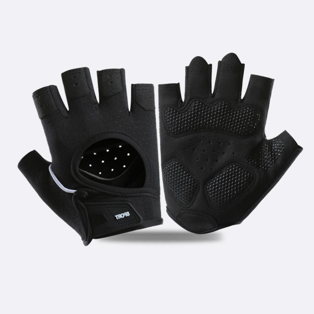 Wear-Resistant Motorcycle Gloves Vintage Men'S Fingerless Gloves Racing Finger Mittens Accessories