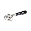 A60P 58Mm Hollow Design Coffee Handle For E61 Brewing Head Coffee Machine Stainless Steel Bottomless Extraction Handle