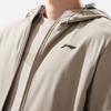 Li-Ning Wasserabweisende Bequeme Lässige Einfarbige Vielseitige Jacke Herrenjacken Staubgrau AFDU529-6