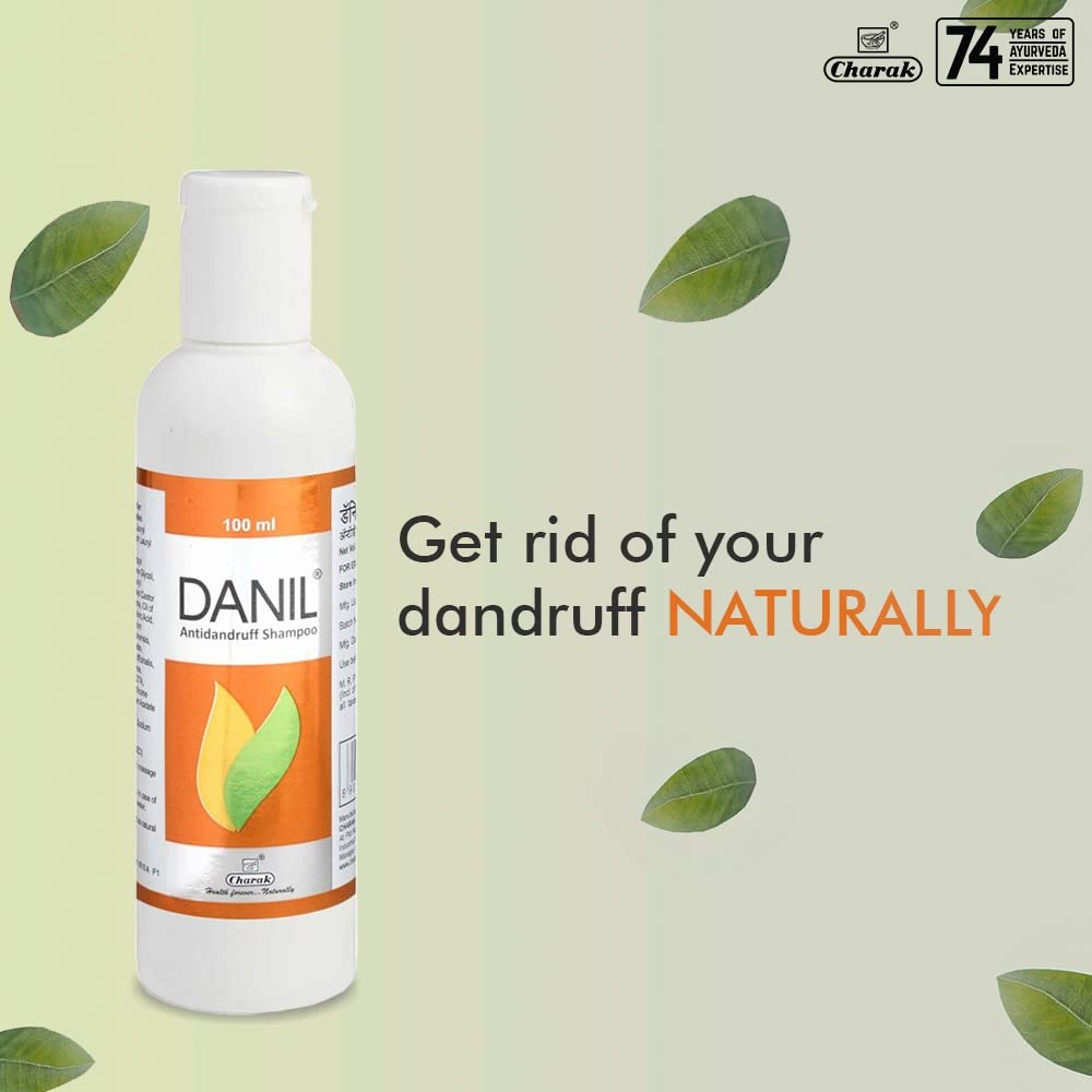 Charak Pharma Danil Anti Dandruff Shampoo - 100 ml