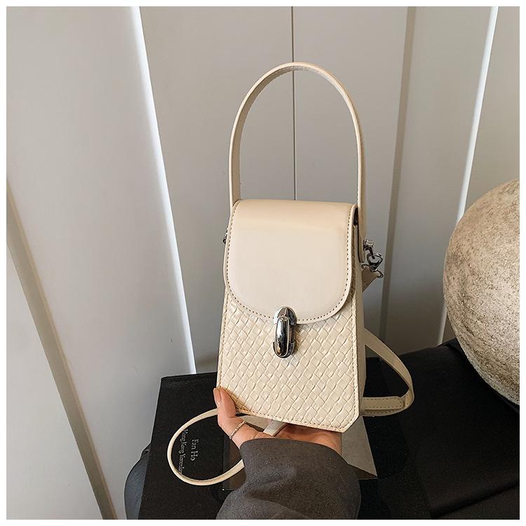 

Популярная портативная маленькая квадратная сумка женская новая модная сумка для мобильного телефона, универсальная сумка через плечо для поездок на работу белый