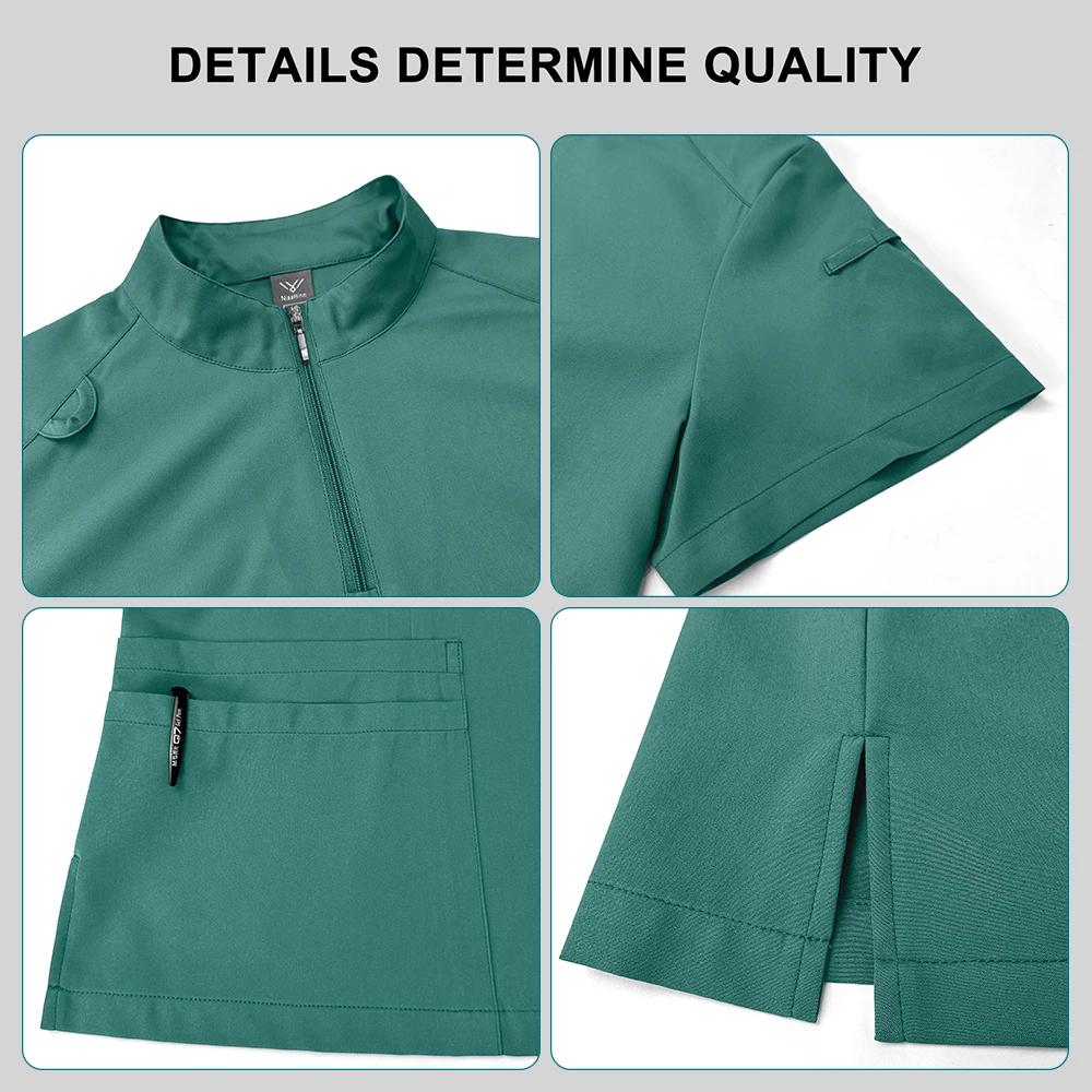 Scrubs Women Beauty SPA Uniform Pet Clinic Store Veterinary Dentistry Work Clothes Set High-quality Medical Nurse Uniform Unisex