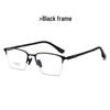 Ultra-light Screwless Titanium Business Glasses Frame - Myopia, Fashionable & Non-magnetic (Model 6117)
