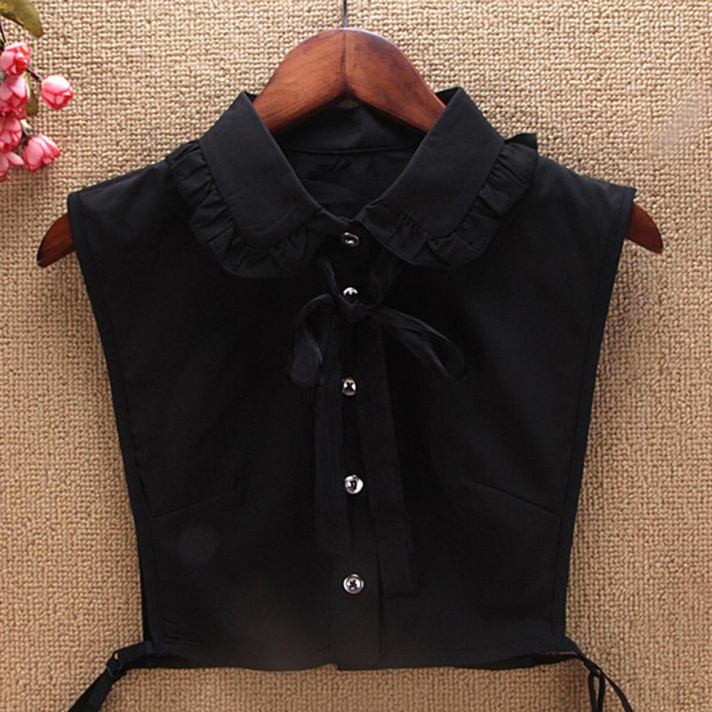 Choker Necklace Women Detachable Lapel