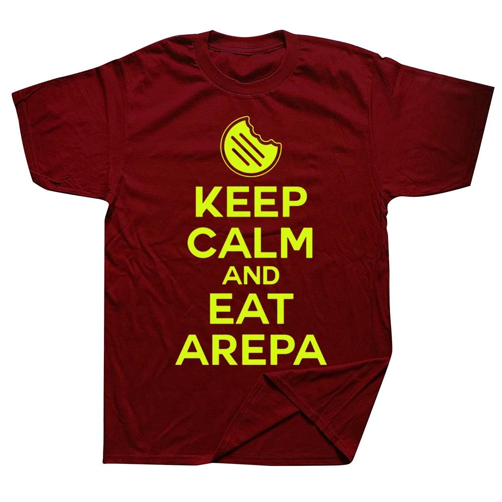 Graphic Streetwear Short Sleeve Birthday Gifts Summer Style Tshirt Unisexs Clothing Novelty Awesome Eat Arepa Venezuela T Shirts