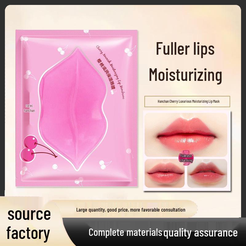 Hanchan Cherry Hydrating Lip Mask - Plump & Luminous Lip Care Cosmetics