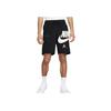 Nike Pantaloncini Sportivi Casual con Coulisse e Stampa Logo Uomo Fondo Nero DM5211-010