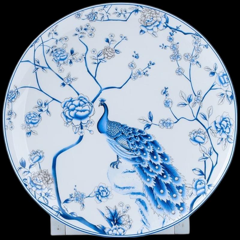 Jingxun Jingdezhen Blue and White Porcelain Dinnerware Set