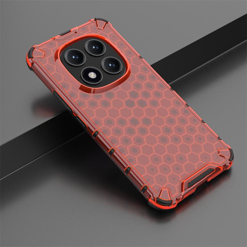 Transparent Case For Redmi Note 15 Pro Plus Honeycomb Armor Case Redmi Note 15 Pro Plus Cover For Redmi Note 15 Pro Plus Case