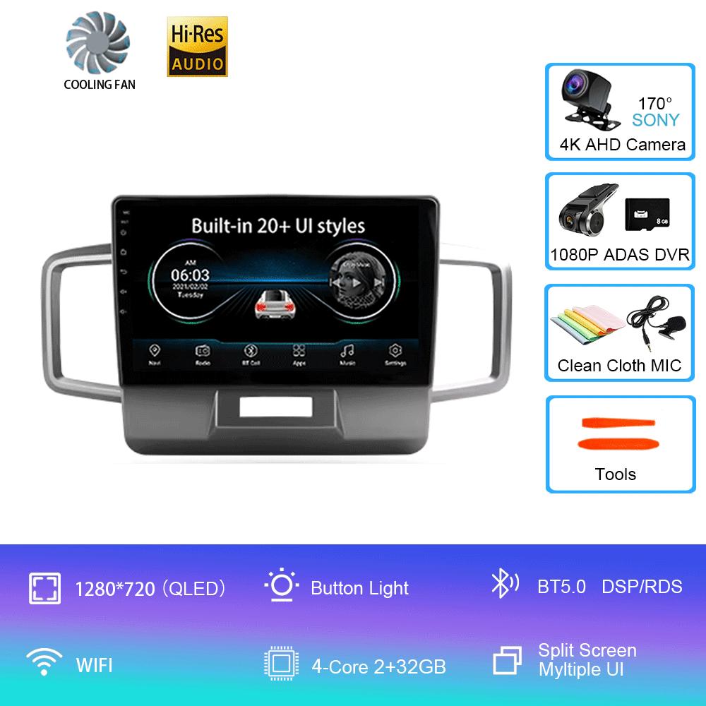 Android 14 Car Radio For Honda Freed 1 2008 - 2016 Right Hand Drive Multimedia Video Player Navigation Stereo GPS